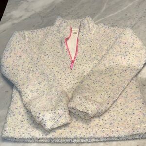 Crewcuts Speckled Fleece Pullover